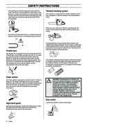 Husqvarna 3120XP Chainsaw Owners Manual, 2001,2002,2003,2004 page 6