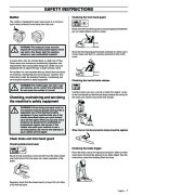 Husqvarna 3120XP Chainsaw Owners Manual, 2001,2002,2003,2004 page 7