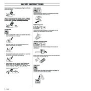 Husqvarna 3120XP Chainsaw Owners Manual, 2001,2002,2003,2004 page 8