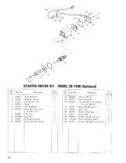 Toro 38040, 38050 and 38080 Toro 524 Snowthrower Parts Catalog, 1987 page 12