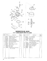 Toro 38040, 38050 and 38080 Toro 524 Snowthrower Parts Catalog, 1987 page 18