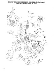 Toro 38050 724 Snowthrower Parts Catalog, 1986 page 16