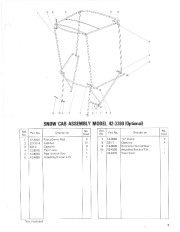 Toro 38050 724 Snowthrower Parts Catalog, 1986 page 9