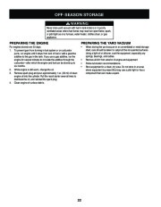 Craftsman Owners Manual page 22