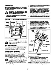 MTD Cub Cadet 826 SWE 1130 SWE Snow Blower Owners Manual page 10