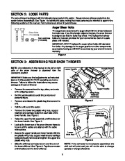 MTD Cub Cadet 826 SWE 1130 SWE Snow Blower Owners Manual page 5