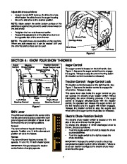 MTD Cub Cadet 826 SWE 1130 SWE Snow Blower Owners Manual page 7