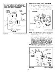 Craftsman 486.248391 Craftsman 42-inch 2 stage Snow Thrower Tractor Attachment Owners Manual page 13