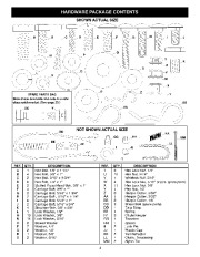 Craftsman 486.248391 Craftsman 42-inch 2 stage Snow Thrower Tractor Attachment Owners Manual page 4