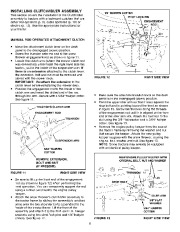 Craftsman 486.248391 Craftsman 42-inch 2 stage Snow Thrower Tractor Attachment Owners Manual page 9