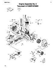 Toro 38585 Toro Power Clear Snowthrower Parts Catalog, 2008 page 14