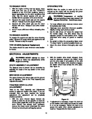 MTD Yard Machines 615 E645E E665E Snow Blower Owners Manual page 13
