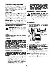 MTD Yard Machines 615 E645E E665E Snow Blower Owners Manual page 15