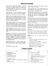 Toro 38040 524 Snowthrower Owners Manual, 1981, 1984 page 5