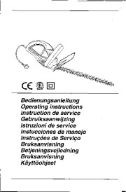 Husqvarna 500H Chainsaw Owners Manual, 1997 page 2