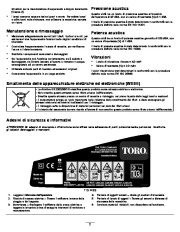 Toro 51593 Super Blower/Vacuum Manuale Utente, 2010, 2011, 2012, 2013, 2014 page 2