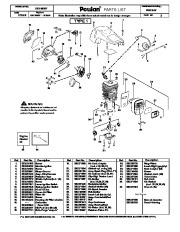 Poulan Owners Manual, 2008 page 2