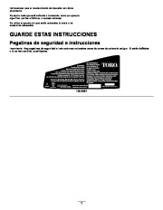 Toro 51609 Ultra Blower/Vacuum Manual del Propietario, 2012, 2013, 2014 page 2