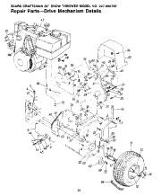 Craftsman 247.886700 Craftsman 26-Inch Snow Thrower Owners Manual page 22