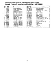 Craftsman 247.886700 Craftsman 26-Inch Snow Thrower Owners Manual page 25