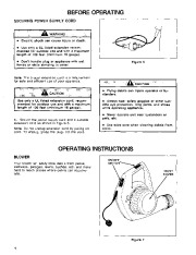 Toro 51571 Yard Blower Vac Owners Manual, 1992, 1993 page 4