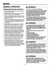 Simplicity 860 970 1060 1170 1180 1280 1390 DLX M E Snow Blower Owners Manual page 14