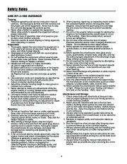 Simplicity 860 970 1060 1170 1180 1280 1390 DLX M E Snow Blower Owners Manual page 8