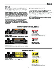 Simplicity 860 970 1060 1170 1180 1280 1390 DLX M E Snow Blower Owners Manual page 9