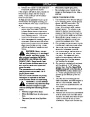 Craftsman 536.886260 Craftsman 26-Inch Snow Thrower Owners Manual page 16