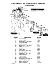 Craftsman 536.886260 Craftsman 26-Inch Snow Thrower Owners Manual page 30