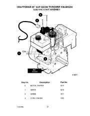 Craftsman 536.886260 Craftsman 26-Inch Snow Thrower Owners Manual page 31