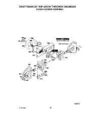 Craftsman 536.886260 Craftsman 26-Inch Snow Thrower Owners Manual page 36