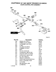 Craftsman 536.886260 Craftsman 26-Inch Snow Thrower Owners Manual page 44