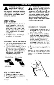 Craftsman 536.885202 Craftsman 21-Inch Snow Thrower Owners Manual page 10