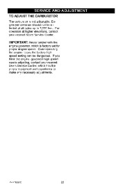 Craftsman 536.885202 Craftsman 21-Inch Snow Thrower Owners Manual page 22