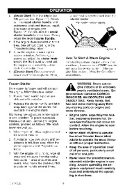 Craftsman 536.881500 Craftsman 22-Inch Snow Thrower Owners Manual page 13