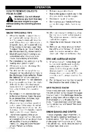 Craftsman 536.881500 Craftsman 22-Inch Snow Thrower Owners Manual page 14