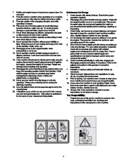 MTD Yard Man 600 Series Snow Blower Owners Manual page 4