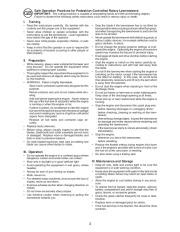 McCulloch Owners Manual, 2008 page 3
