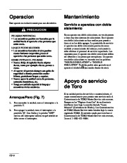 Toro 51586 Power Sweep Blower Owners Manual, 1997 page 22