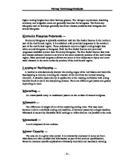 Toro Reel Mower TERMINOLOGY DEFINITION TERMS Aerate Process Coring Spiking Slicing Other Methods page 11