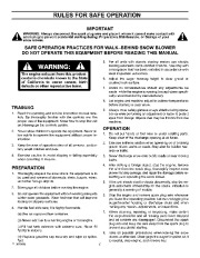 Craftsman C950-52930-0 Craftsman 31-Inch Dual Stage Snow Thrower Owners Manual page 2