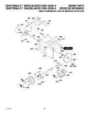 Craftsman C950-52930-0 Craftsman 31-Inch Dual Stage Snow Thrower Owners Manual page 34