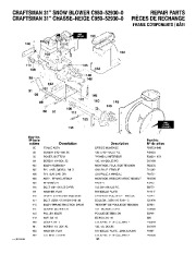 Craftsman C950-52930-0 Craftsman 31-Inch Dual Stage Snow Thrower Owners Manual page 36