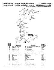 Craftsman C950-52930-0 Craftsman 31-Inch Dual Stage Snow Thrower Owners Manual page 39