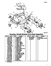 Toro 20030, 20042, 20043, 20045 Toro Super Recycler Mower, SR-21P Parts Catalog, 2001 page 3