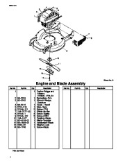 Toro 20030, 20042, 20043, 20045 Toro Super Recycler Mower, SR-21P Parts Catalog, 2001 page 4