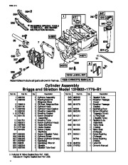 Toro 20030, 20042, 20043, 20045 Toro Super Recycler Mower, SR-21P Parts Catalog, 2001 page 6