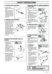 Husqvarna 323P4 325P4 325P5 X-Series Chainsaw Owners Manual, 2002,2003,2004,2005,2006 page 11