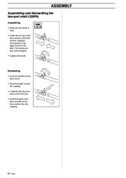 Husqvarna 323P4 325P4 325P5 X-Series Chainsaw Owners Manual, 2002,2003,2004,2005,2006 page 18